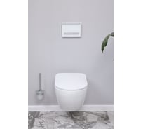 Подвесной унитаз Creavit Free безободковый Free, с сиденьем Creavit белый мат