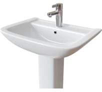 Раковина Ekokerama TOCATTA 620x455 мм, глазурь, белый (касабланка) EK115Р