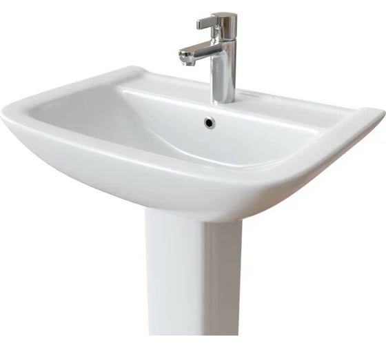Раковина Ekokerama TOCATTA 620x455 мм, глазурь, белый (касабланка) EK115Р