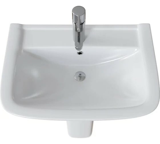 Раковина Ekokerama TOCATTA 620x455 мм, глазурь, белый (касабланка) EK115Р