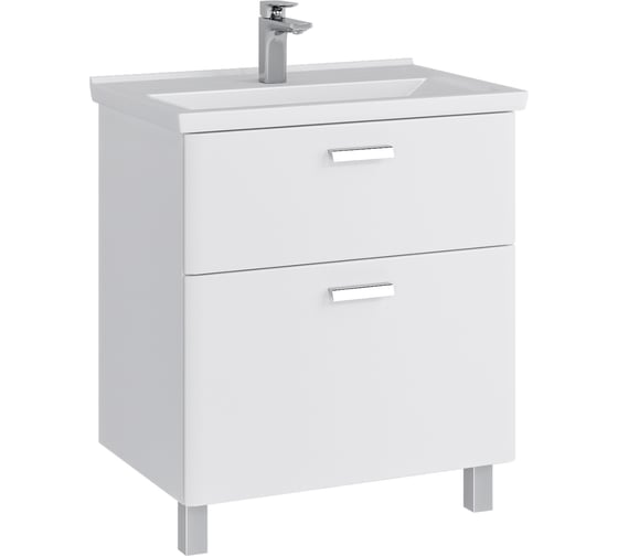 Комплект Sanstar напольная тумба Gretta 70 с раковиной Миранда 70 331.1-1.5.1.КМИР