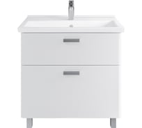 Комплект Sanstar напольная тумба Gretta 80 с раковиной Миранда 80 332.1-1.5.1.КМИР