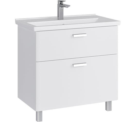 Комплект Sanstar напольная тумба Gretta 80 с раковиной Фест 80 332.1-1.5.1.КФЕС