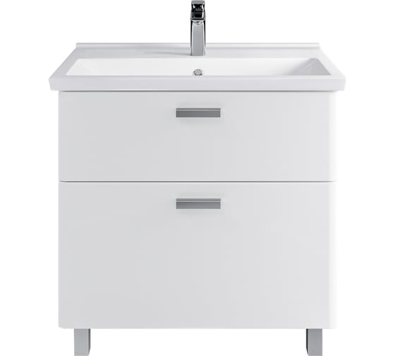 Комплект Sanstar напольная тумба Gretta 80 с раковиной Фест 80 332.1-1.5.1.КФЕС