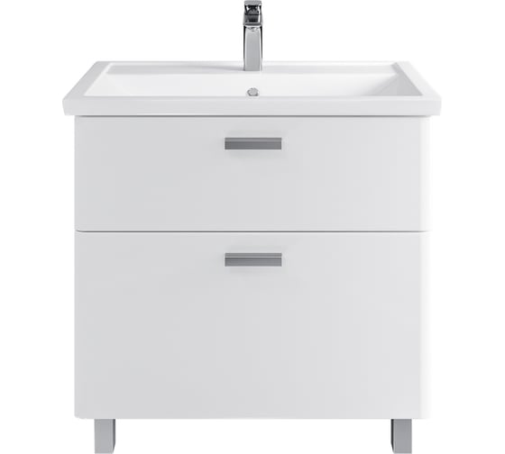 Комплект Sanstar напольная тумба Gretta 80 с раковиной Фостер 80 332.1-1.5.1.КФОС