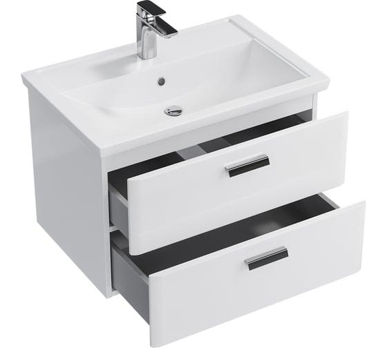 Комплект Sanstar подвесная тумба Gretta 70 с раковиной Фостер 70 328.1-1.5.1.КФОС