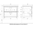 Комплект Sanstar подвесная тумба Gretta 70 с раковиной Фостер 70 328.1-1.5.1.КФОС 7