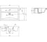 Комплект Sanstar подвесная тумба Gretta 70 с раковиной Фостер 70 328.1-1.5.1.КФОС 8