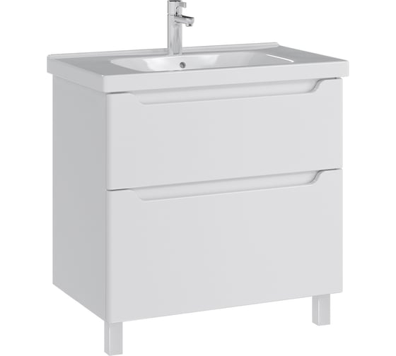 Комплект Sanstar напольная тумба Lanciano 80 с раковиной Гармония 80 304.1-1.5.1.К