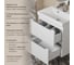Подвесная тумба с раковиной uperwood Tanos 100 см, белая 291020229 4