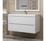 Подвесная тумба с раковиной uperwood Tanos 100 см, белая 291020229 7