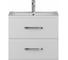 Подвесная тумба с раковиной uperwood Foster 60 см, белая 291020529 1