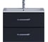 Подвесная тумба с раковиной uperwood Foster 70 см, черная 291020535 6