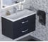 Подвесная тумба с раковиной uperwood Foster 80 см, черная 291020536 2