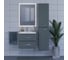 Подвесная тумба с раковиной uperwood Foster 60 см, серый графит 291020539 5
