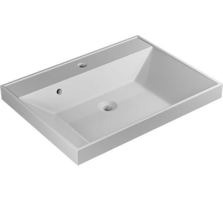 Раковина для ванной комнаты Uperwood Classic 60 см, прямоугольная 291020335