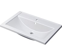 Раковина для ванной комнаты Uperwood Foster 70 см, прямоугольная 291020341