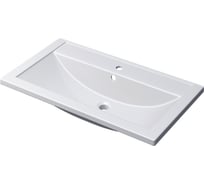 Полувстраиваемая раковина uperwood Foster 80 см, прямоугольная 291020342