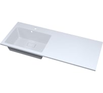 Раковина над стиральной машиной uperwood Cosmos 120 см, левая 291020411