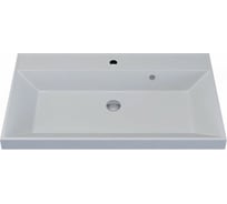 Кварцевая раковина для ванной комнаты Uperwood Classic Quartz 90 см, белая матовая, жасмин 291030009