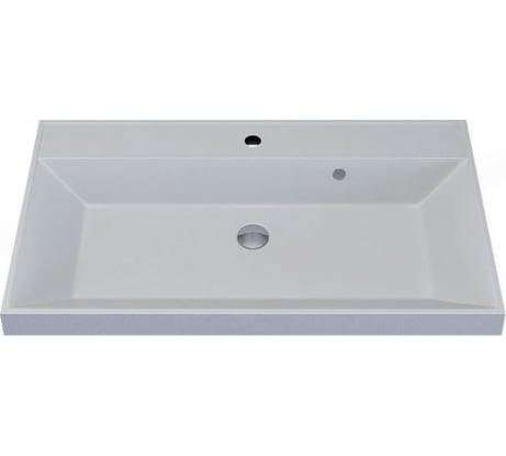 Кварцевая раковина для ванной комнаты Uperwood Classic Quartz 90 см, белая матовая, жасмин 291030009