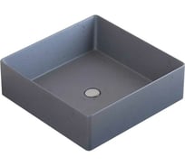 Накладная раковина uperwood Square бетон, цвет графит 291020211