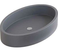 Накладная раковина uperwood Rome бетон, цвет графит 291020218