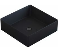 Накладная раковина uperwood Squar бетон, цвет черный 291020317