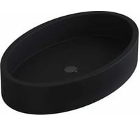 Накладная раковина uperwood Rome бетон, цвет черный 291020323