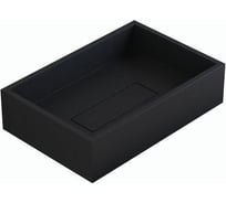 Накладная раковина uperwood Angkor бетон, цвет черный 291020324