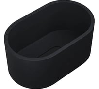 Накладная раковина uperwood Venice, бетон, цвет черный 291020321