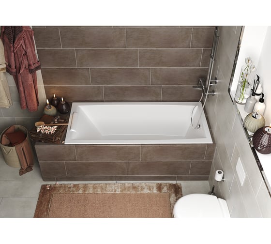 Ванна Marka One "AELITA" 165x75 Slim 01ае1675слим