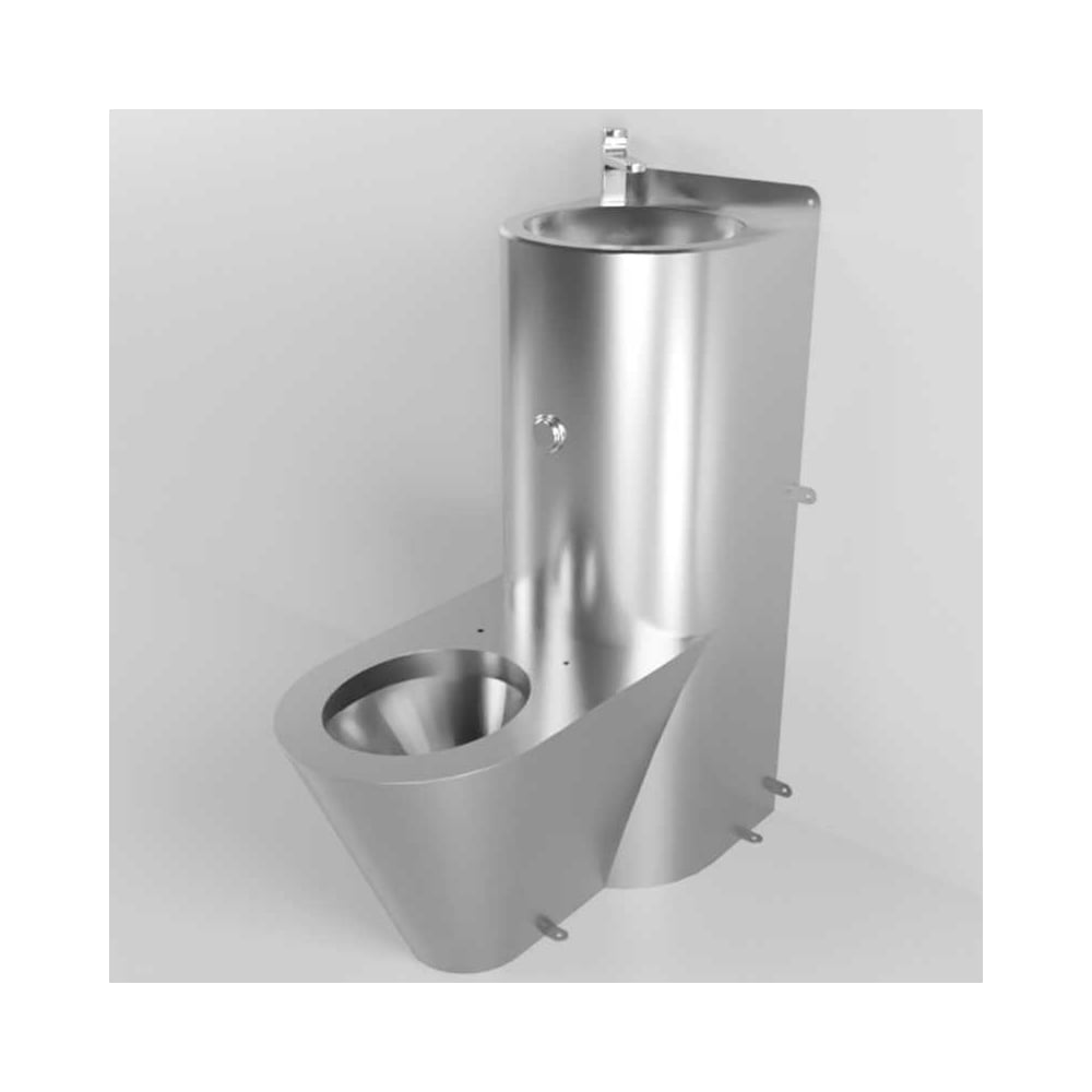 Унитаз, совмещенный с раковиной Доминант (AISI 304) D-A1/08 - выгодная ...