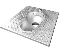 Напольный унитаз Доминан "Чаша Генуя"(AISI 304) ООО D-A4/01