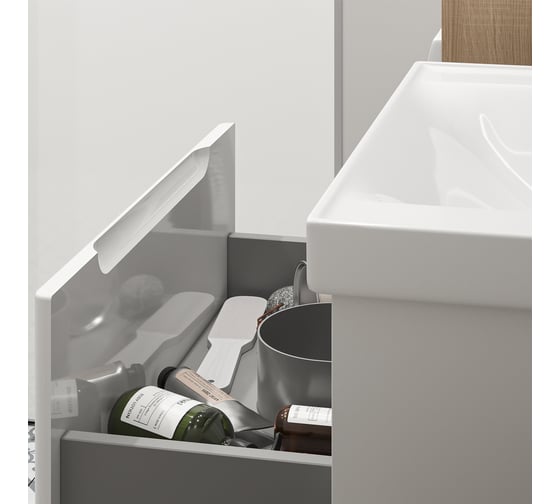 Комплект Sanstar напольная тумба Riana 60 с раковиной Грейс 60 301.1-1.5.1.К