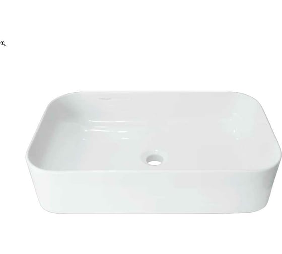Накладной умывальник Sanita INFINITY SLIM 00000118326 WB.CT/Infinity/60-N.Slim/WHT.G/S1