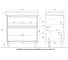 Комплект Sanstar напольная тумба Riana 80 с раковиной Фест 80 302.1-1.5.1.КФЕС 9