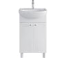 Комплект Sanstar напольная тумба Июнь 50 с раковиной Уют 50 356.1-1.4.1.КУЮТ