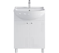 Комплект Sanstar напольная тумба Июнь 60 с раковиной Амур 60 336.1-1.4.1.КАМУ