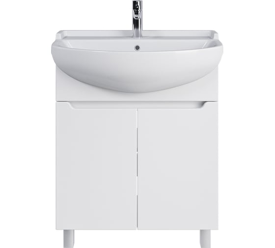 Комплект Sanstar напольная тумба Лайн 70 с раковиной Амур 70 347.1-1.5.1.КАМУ 1