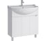 Комплект Sanstar напольная тумба Лайн 80 с раковиной Амур 80 348.1-1.5.1.КАМУ 1