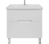 Комплект Sanstar напольная тумба Ориана 80 с раковиной Фостер 80 284.1-1.4.1.КФОС