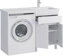 Комплект Sanstar напольная тумба Эллада 60 с раковиной Космос 120 правый 250.1-1.4.1.КПКОС