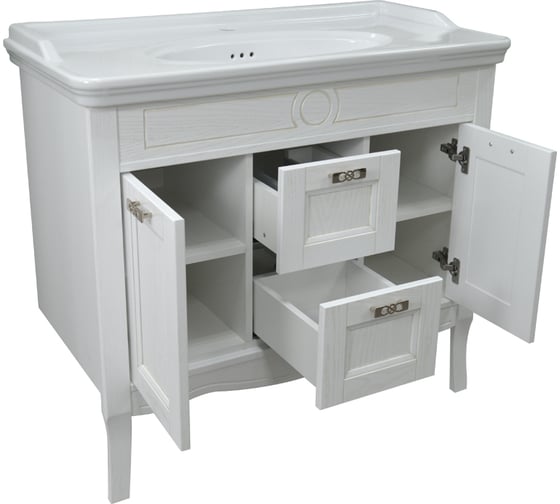 Комплект Azario CAROLINA 100-4, патина золото с раковиной Artdeco 100 Kale CS00068635