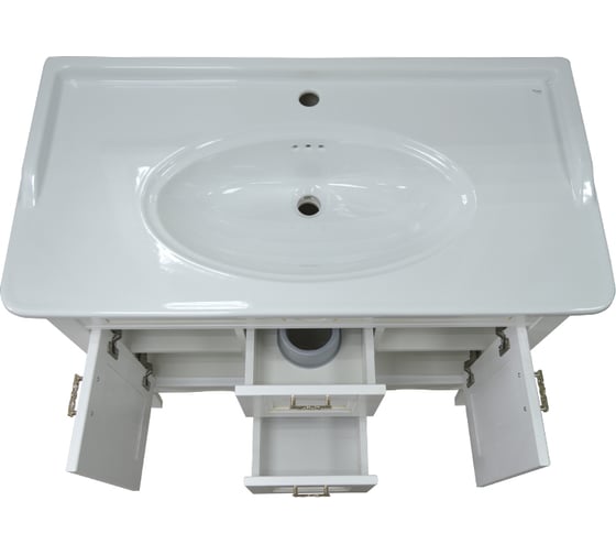 Комплект Azario CAROLINA 100-4, патина золото с раковиной Artdeco 100 Kale CS00068635