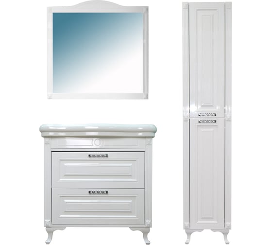 Комплект Azario MAGNOLIA 90/2, 900x870x500 с раковиной Victorian 90 Kale CS00069948