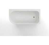 Акриловая ванна Azario LUTON свободностоящая, в комплекте с сифоном и металлической рамой, 00073785