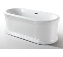 Акриловая ванна Azario TOUR свободностоящая, в комплекте с сифоном 00076968