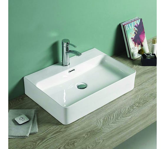 Накладная раковина Azario 600x420x130 mm 00077047