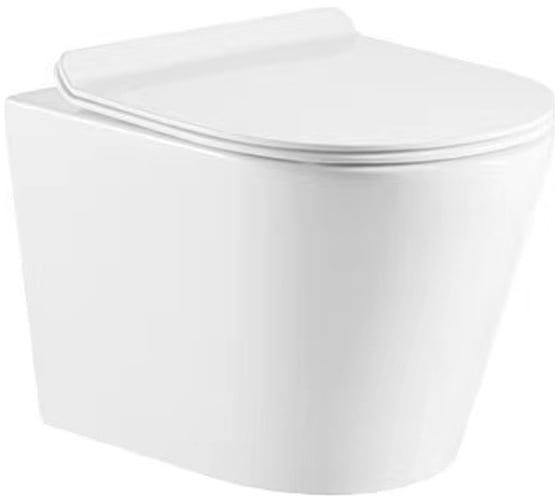 Унитаз Azario подвесной Vento безободковый 49x36.5x36 аналог Teramo AZ-0053 00076350 1